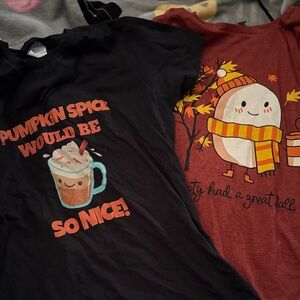 Women’s Fall tees small